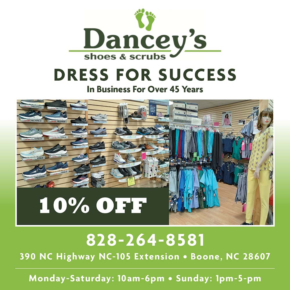 Offer for Dancey's Shoes & Scrubs