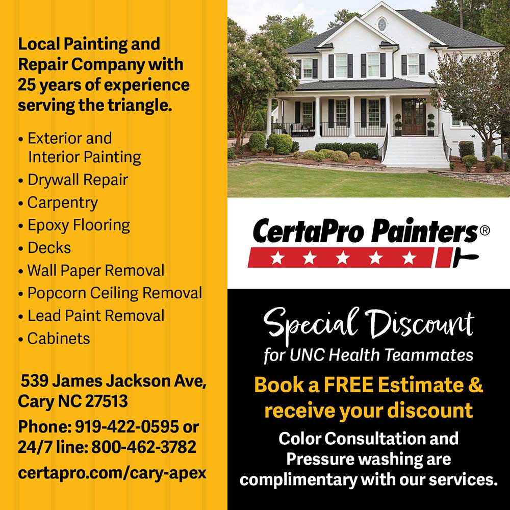 Offer for CertaPro Painters of Cary-Apex