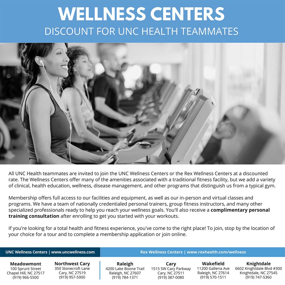 Image for UNC Wellness Centers | Rex Wellness Centers